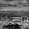 Homestead, along the Oregon Trail B/W
